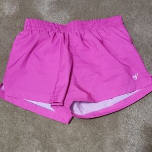 Varsity Bright Pink Women's Athletic Shorts